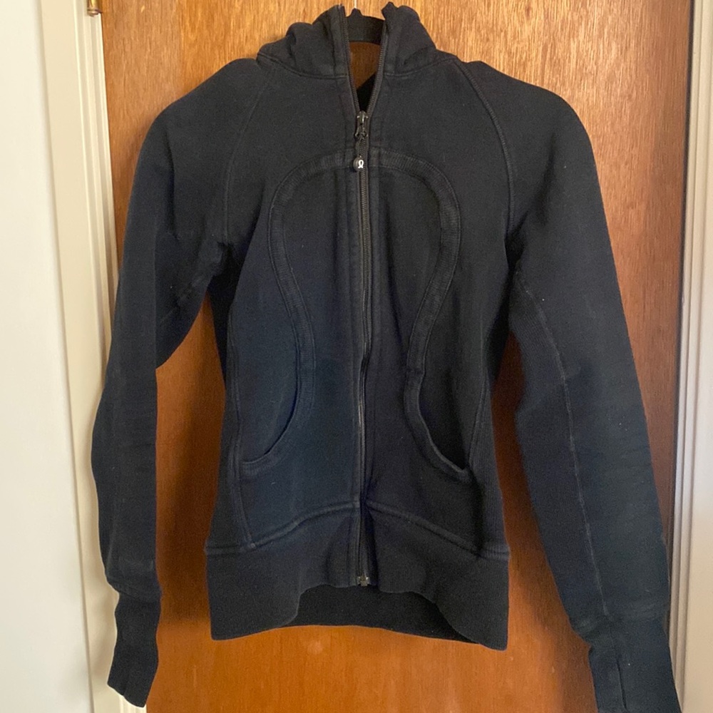 Lululemon Original Scuba Hoodie Black Size 4